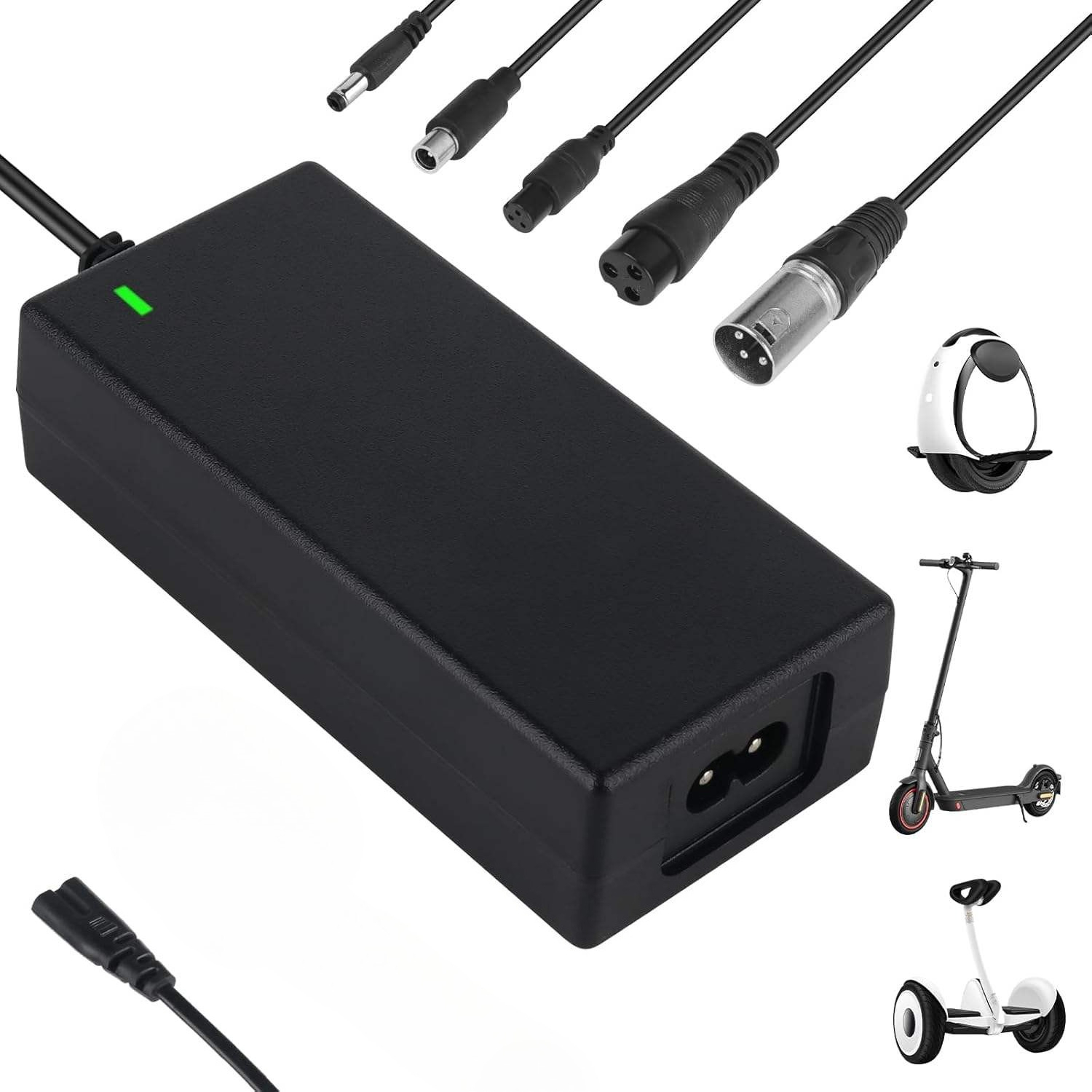Electric Scooter Charger - Universal AC DC 42V 2A Power