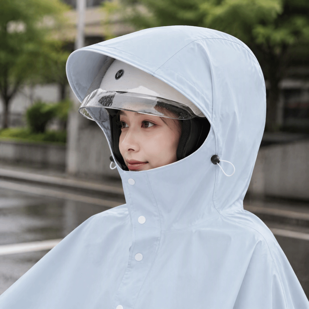Thickened Rain Poncho Waterpro - Electric Scooter Rain Cover recension och pris