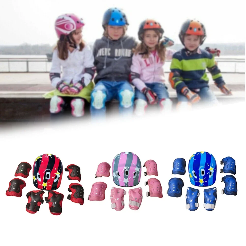 Adjustable Kids Helmet and Kne - Scooter Helmet Set recension och pris