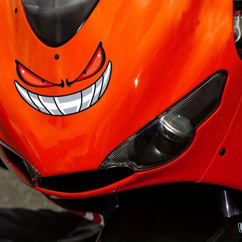 Evil Face Funny Motorcycle Sti - Scooter Helmet Set recension och pris