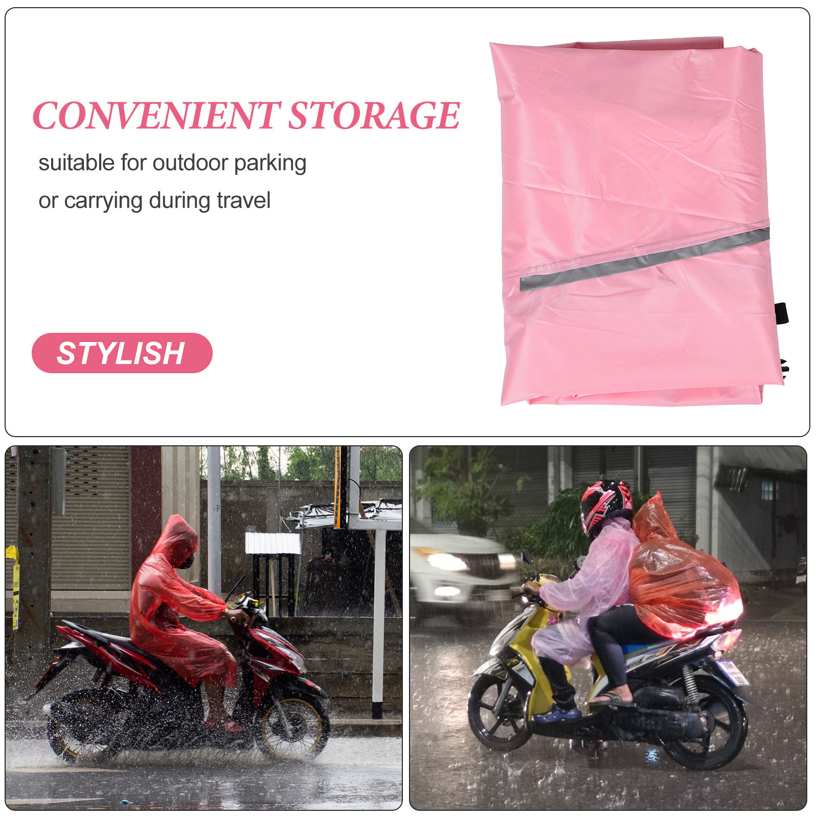Universal Motorcycle Cover Wat - Electric Scooter Rain Cover recension och pris