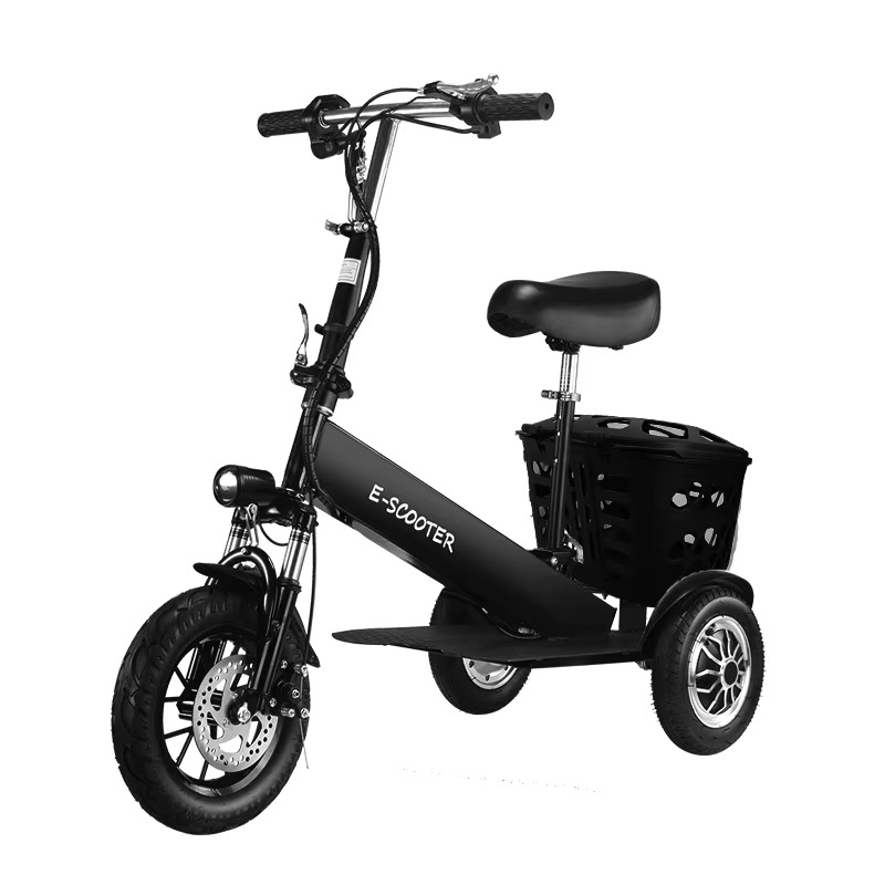 【2026】3 Wheel 2 Seats Folding  - Electric Scooter 500W recension och pris
