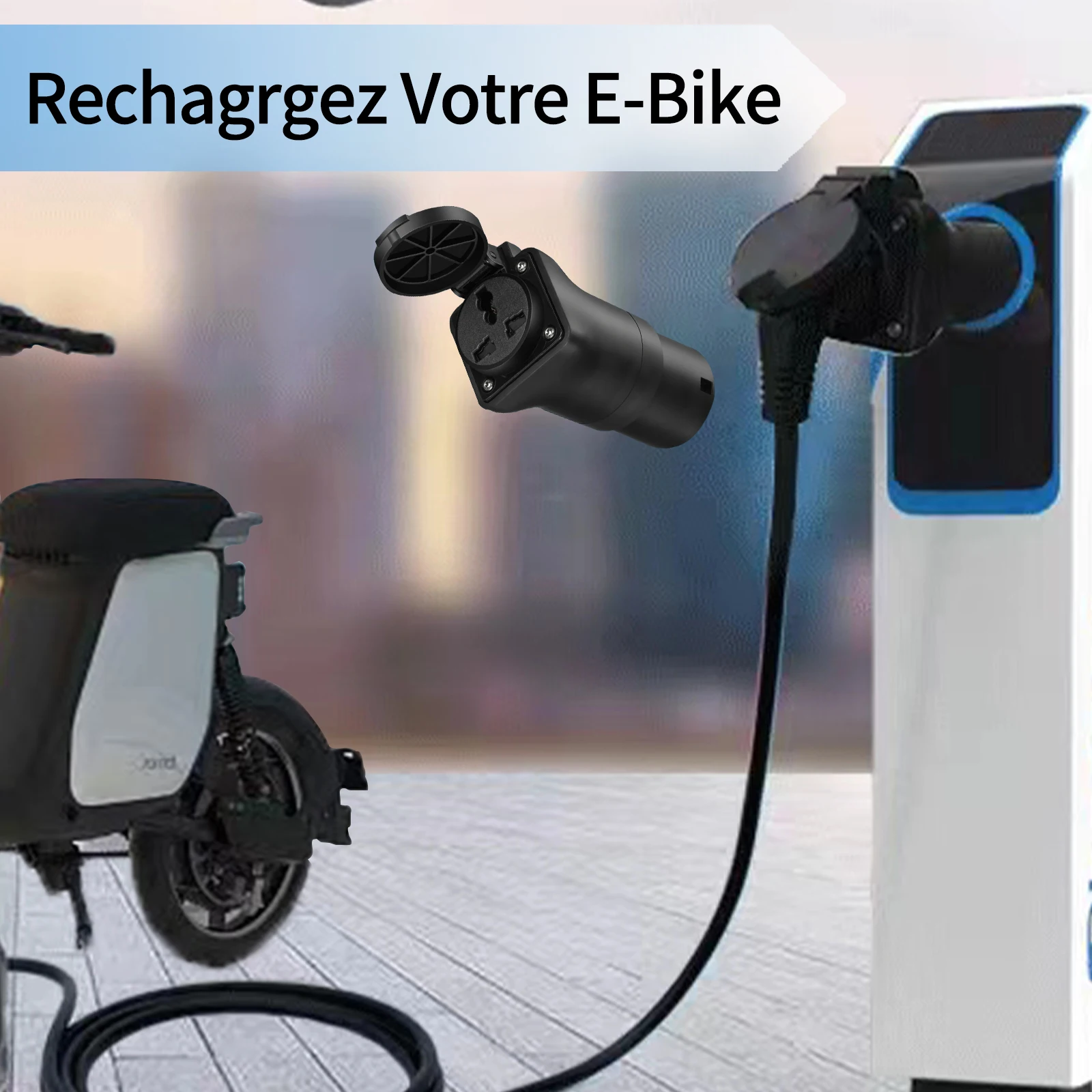 Type2 EV Charger Adapter EVSE  - Electric Scooter Charger recension och pris