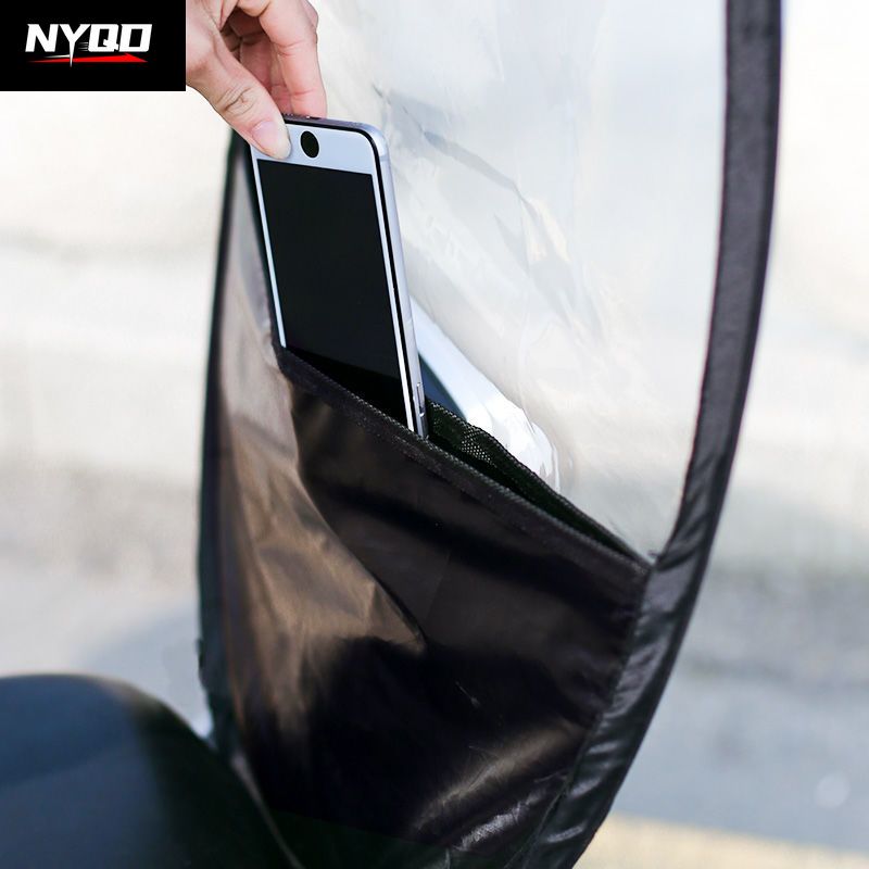 Motorcycle canopy foldable ful - Electric Scooter Rain Cover recension och pris