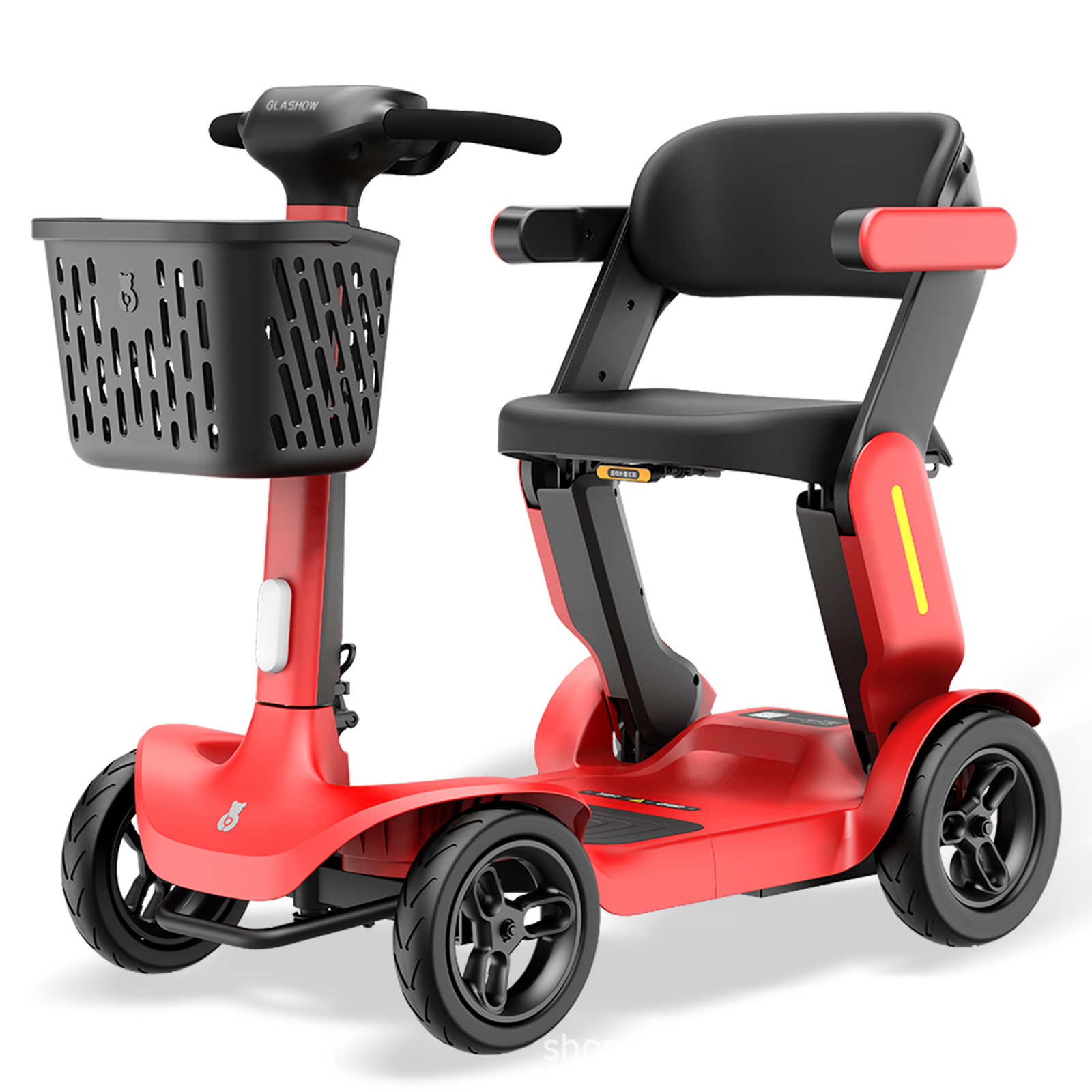 Luxury 360W Powerful Four Whee - Folding Electric Scooter recension och pris