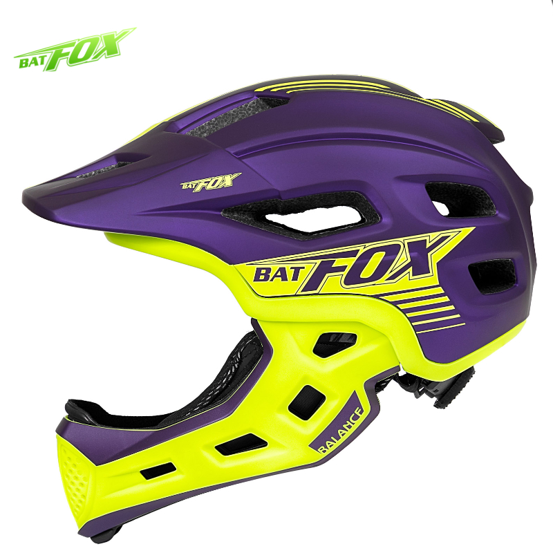 BATFOX Full Face Helmet Kids D - Scooter Helmet Set recension och pris