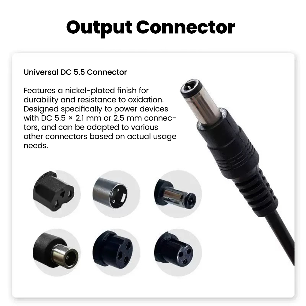 DC5.5MM To M12/M16/8016/5525/3 - Electric Scooter Charger recension och pris