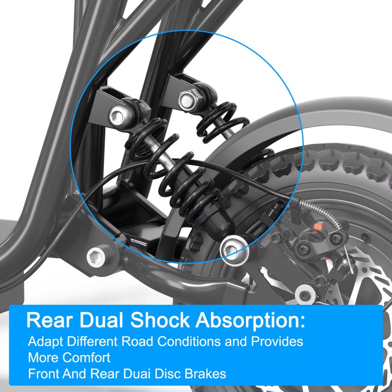 Spacewalk Electric Scooter wit - Scooter Tire recension och pris