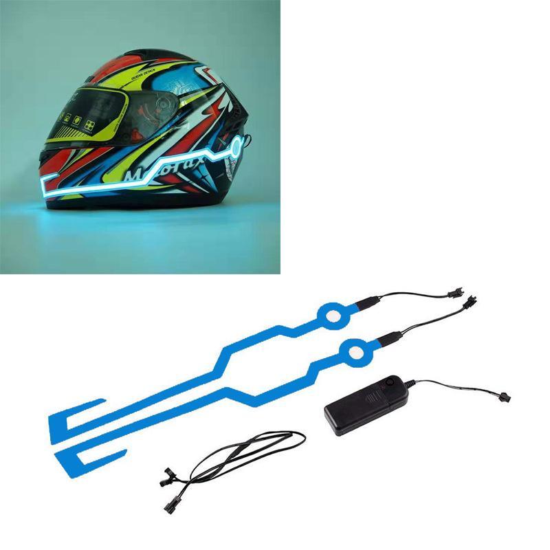 LED Motorcycle Helmet Warning  - Scooter Helmet Set recension och pris