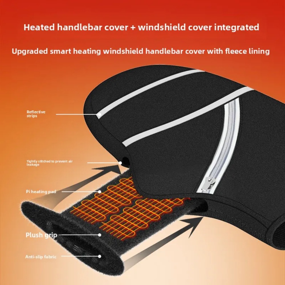 Motorcycle Handlebar Covers Wi - Electric Scooter Rain Cover recension och pris