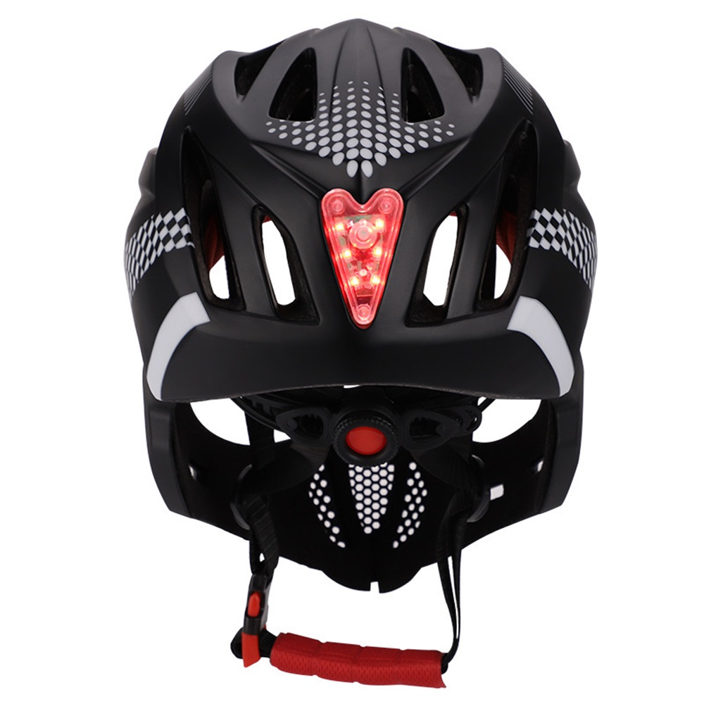 NEW LED Kids Full Face MTB Bik - Scooter Helmet Set recension och pris